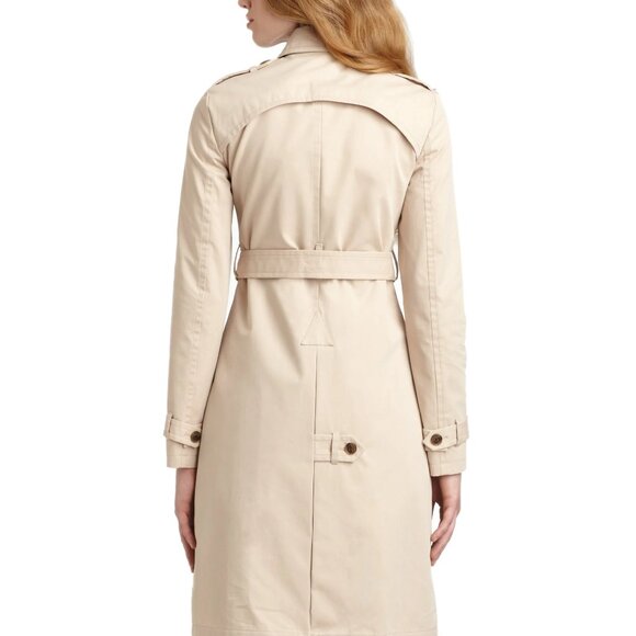 Gryphon New York Cotton Trench Coat Size US S - Picture 3 of 10